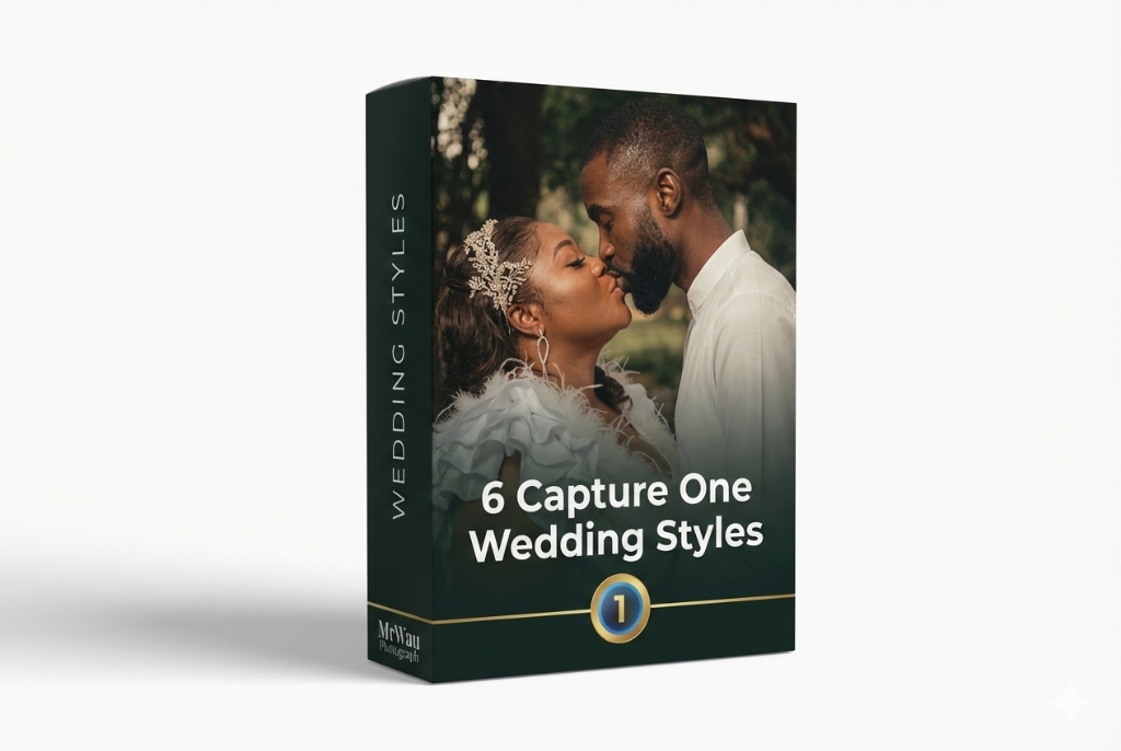 6 Capture One Wedding Styles